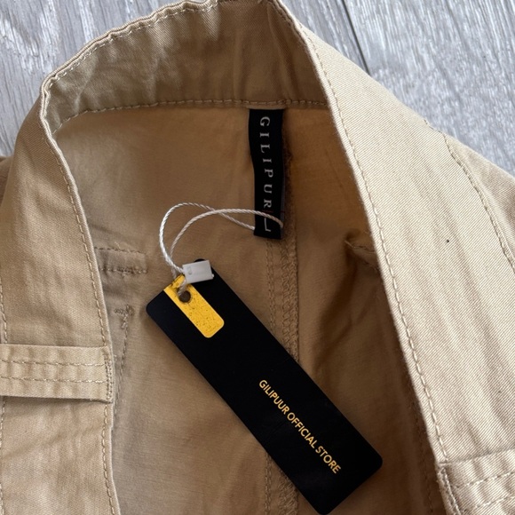 G.I.L.I. Khaki Cargo Pants - Picture 2 of 7